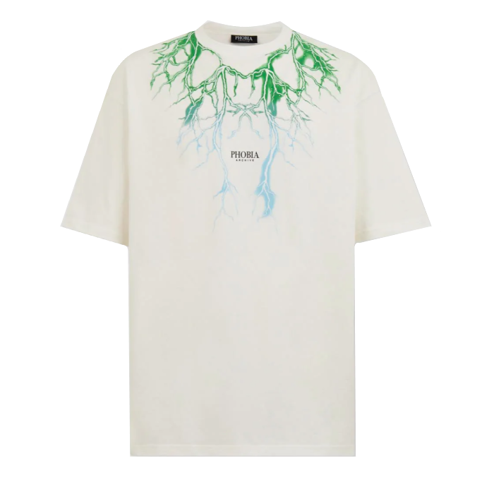 Phobia Archive Lightning T-Shirt Uomo