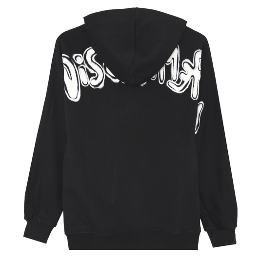 Disclaimer Retro Logo Basic Hoodie Junior