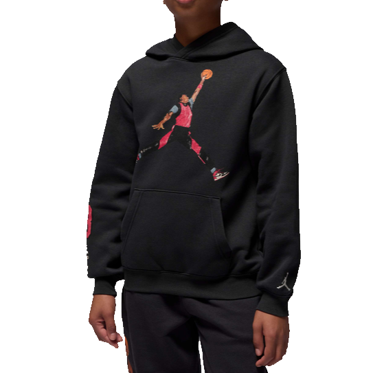 Jordan Retro Logo Hoodie Junior