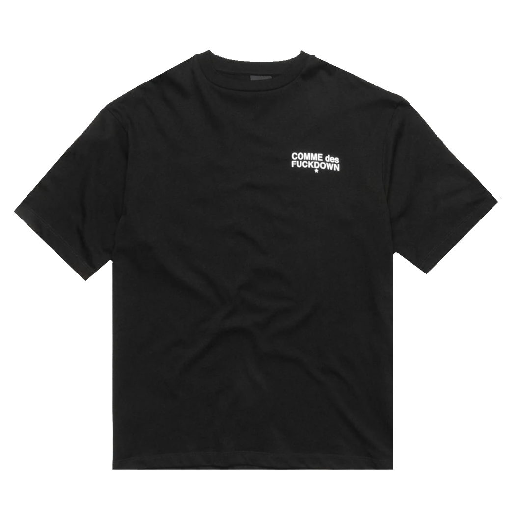 Comme Des Fuckdown Retro Logo T-Shirt Uomo