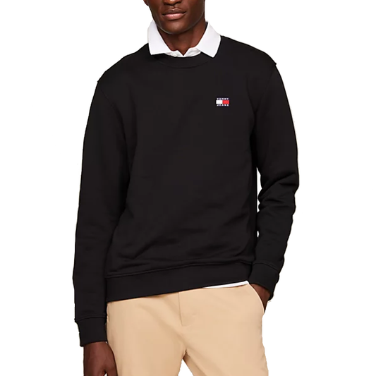 Tommy Jeans Badge Logo Crew Uomo