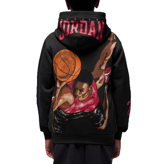 Jordan Retro Logo Hoodie Junior