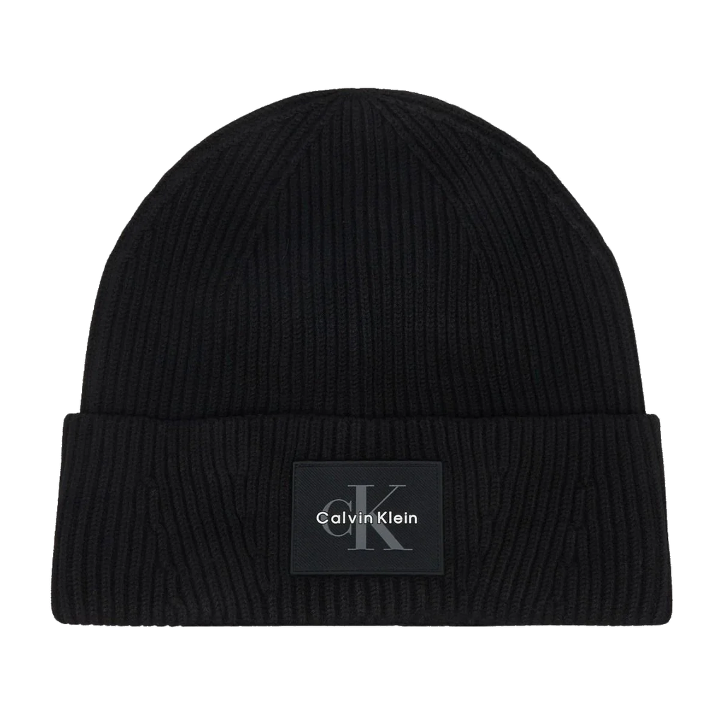 Calvin Klein Jeans Monogram Logo Beanie Unisex
