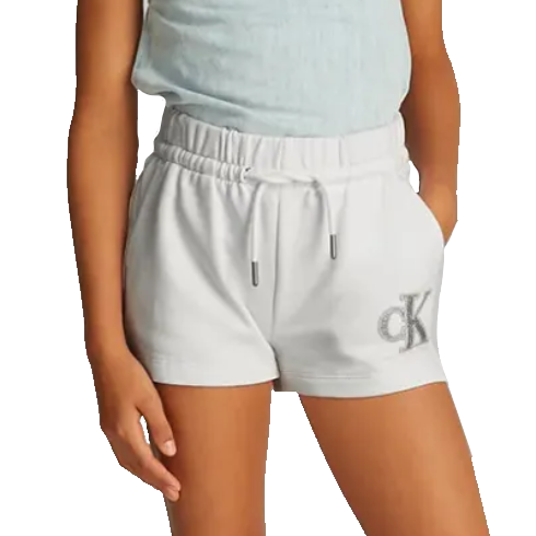Calvin Klein Metallic Logo Shorts Junior