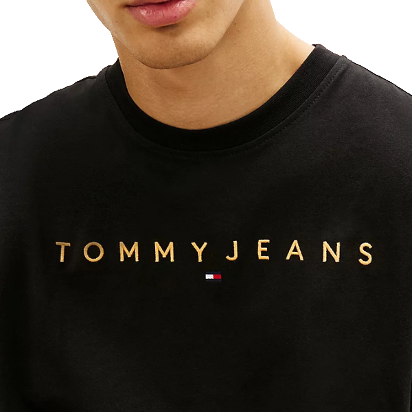 Tommy Jeans Linear Logo T-Shirt Uomo