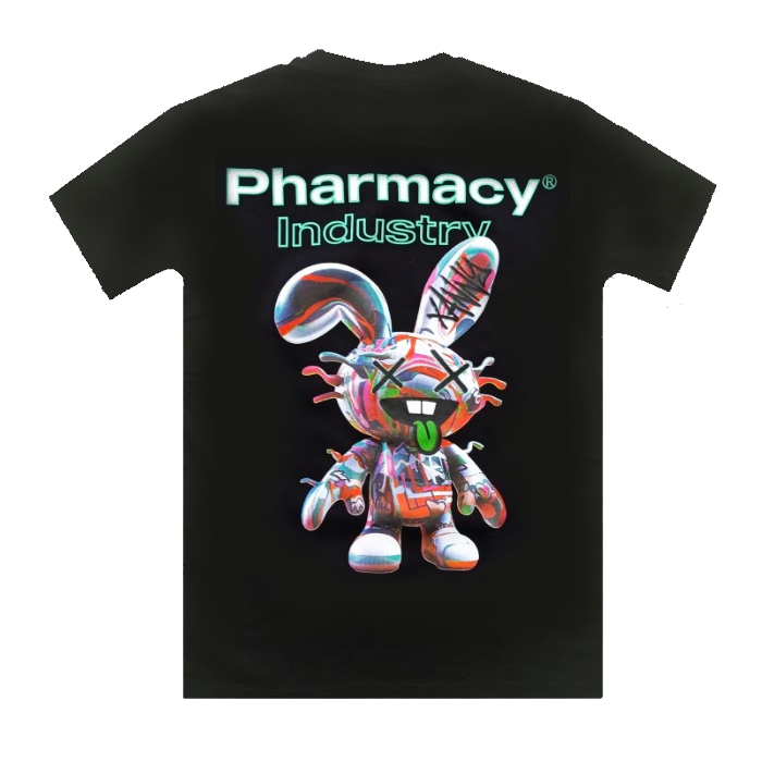 Pharmacy Industry Retro Logo T-Shirt Uomo