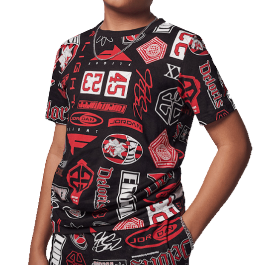 Jordan All Over Print T-Shirt Junior