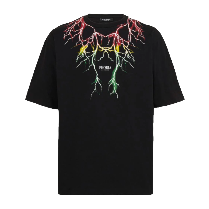 Phobia Archive Lightning T-Shirt Uomo