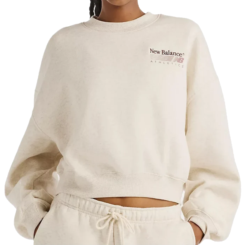 New Balance Trackside Fleece Crew Donna