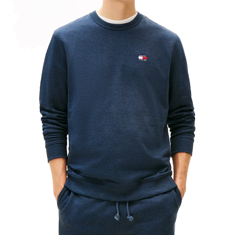 Tommy Jeans Badge Logo Crew Uomo