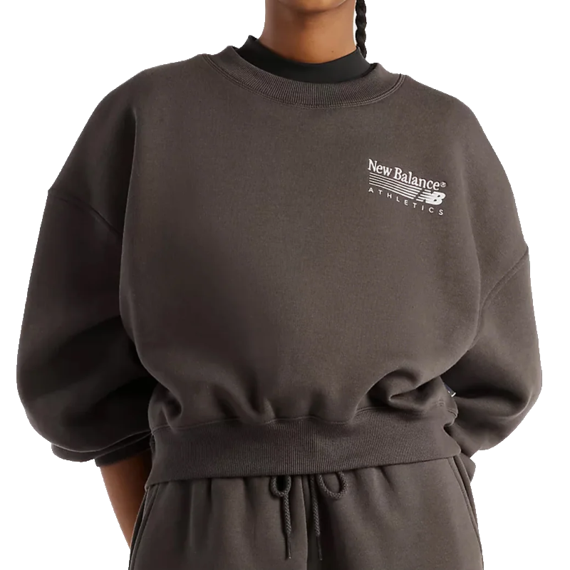 New Balance Trackside Fleece Crew Donna