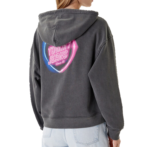 Tommy Jeans Relaxed Neon Hoodie Donna