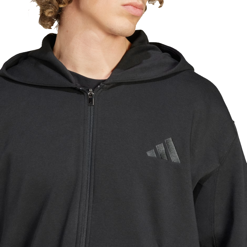 Adidas ALL SZN Fleece Full Zip Hoodie Uomo