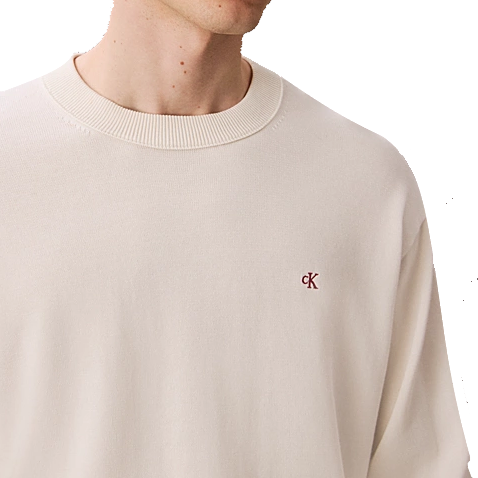 Calvin Klein Jeans Micro Logo Pullover Uomo