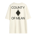 County Of Milan Retro Logo T-Shirt Uomo