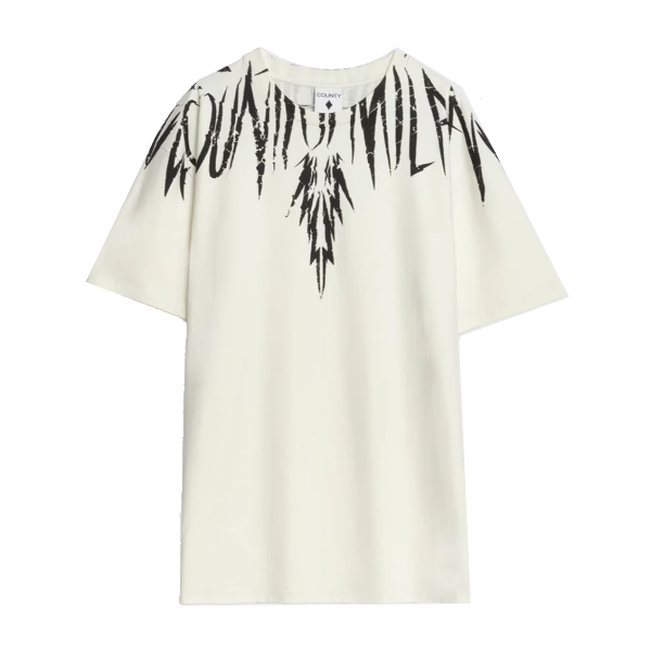 County Of Milan Graffiti Effect T-Shirt Uomo