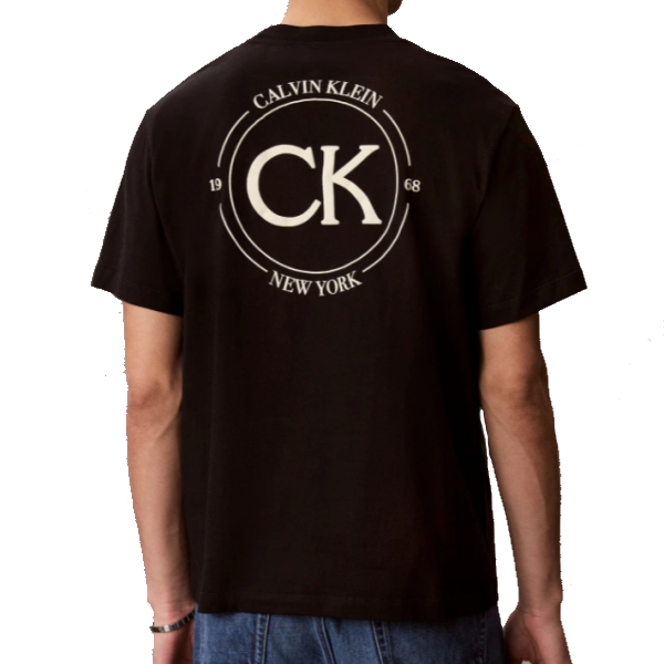 Calvin Klein Jeans Signature Retro Logo T-Shirt Uomo