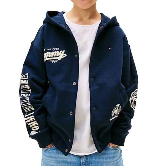 Tommy Jeans Varsity College Hoodie Junior