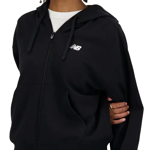 New Balance Essential Full Zip Hoodie Donna