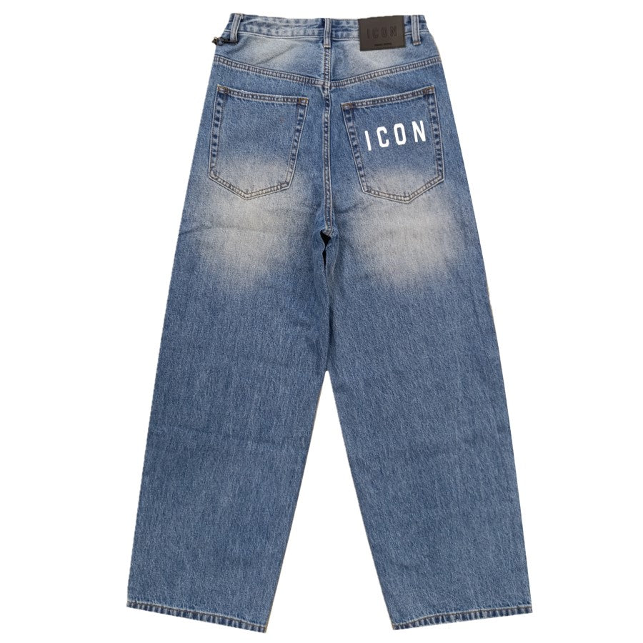 Icon Baggy Fit Denim Uomo