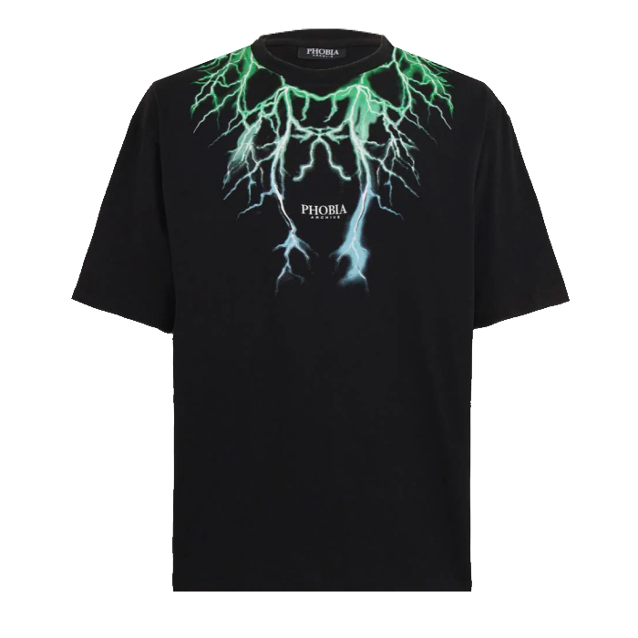 Phobia Archive Lightning T-Shirt Uomo