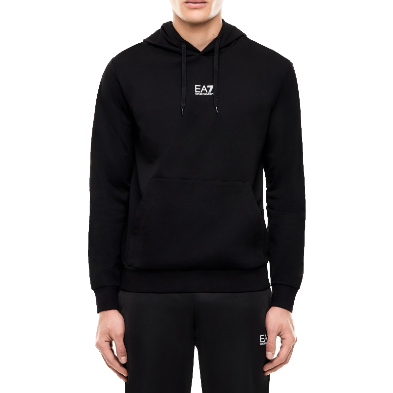 EA7 Core Identity Fleece Hoodie Uomo