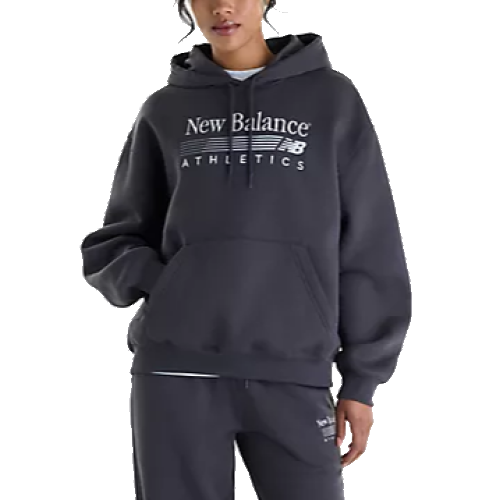 New Balance Trackside Fleece Hoodie Donna