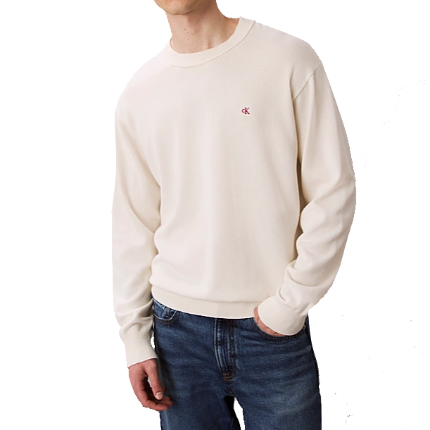Calvin Klein Jeans Micro Logo Pullover Uomo