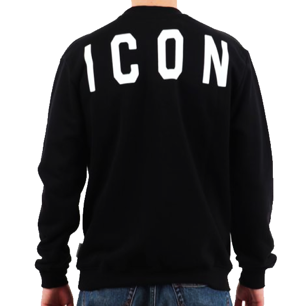 Icon Essential Retro Logo Crew Uomo