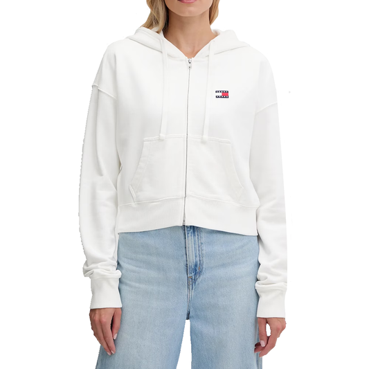 Tommy Jeans Boxy Crop Hoodie Donna