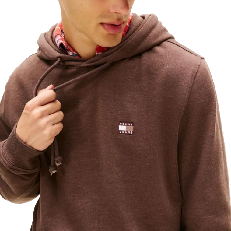 Tommy Jeans Badge Logo Hoodie Uomo
