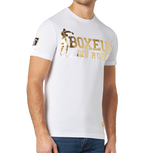 Boxeur Des Rues Gold Series Logo T-Shirt Uomo