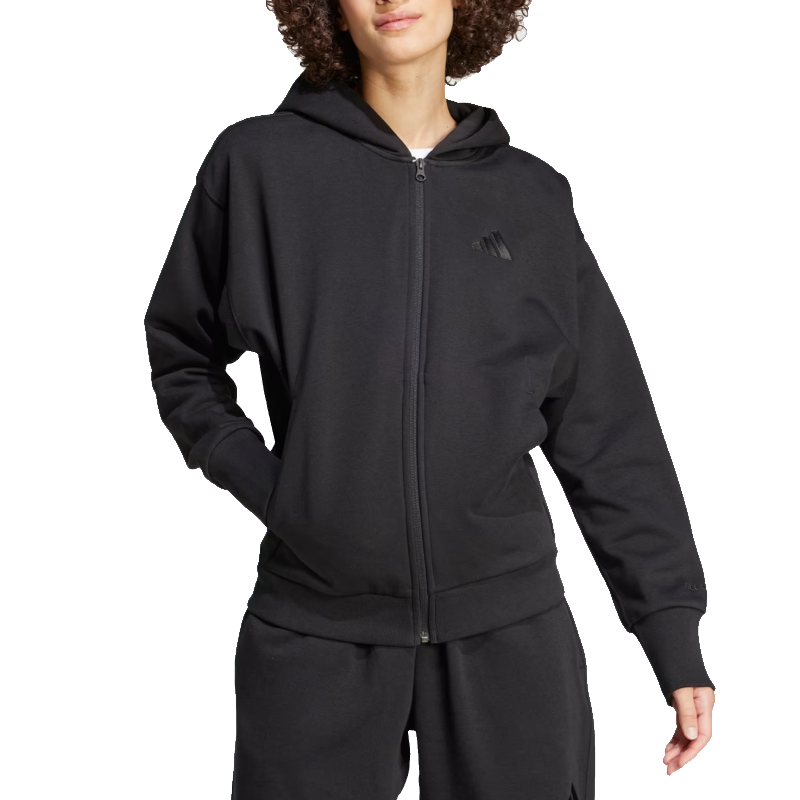 Adidas ALL SZN Fleece Full Zip Hoodie Donna