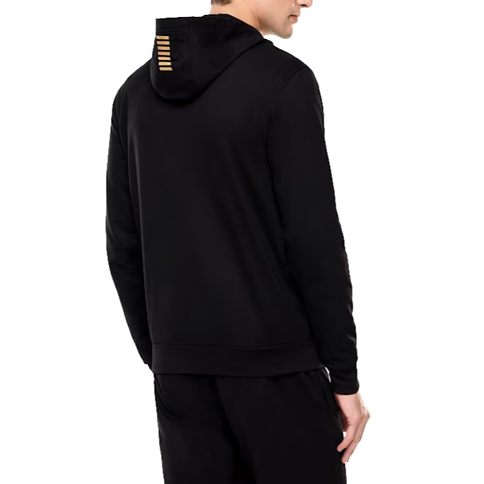 EA7 Core Identity FT Full ZIp Hoodie Uomo