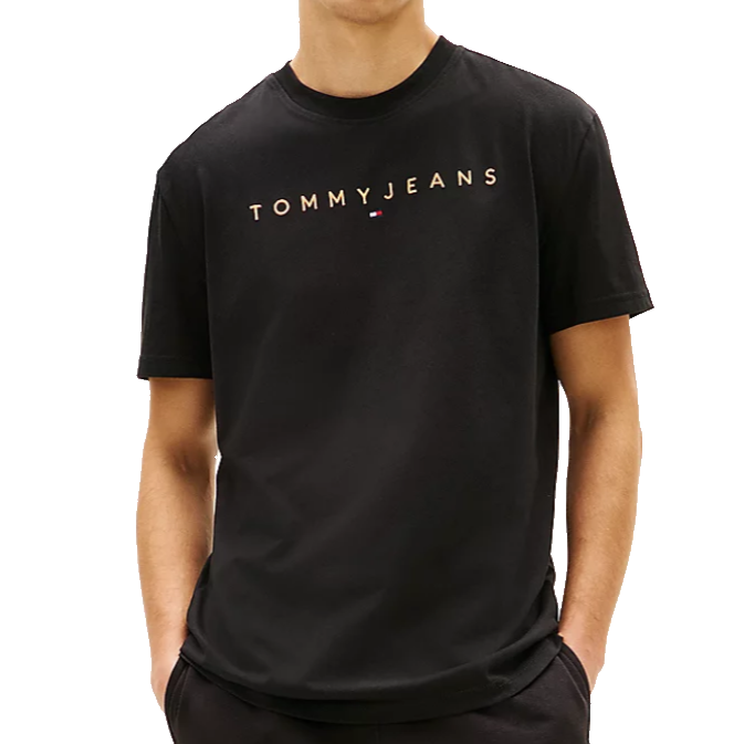 Tommy Jeans Linear Logo T-Shirt Uomo