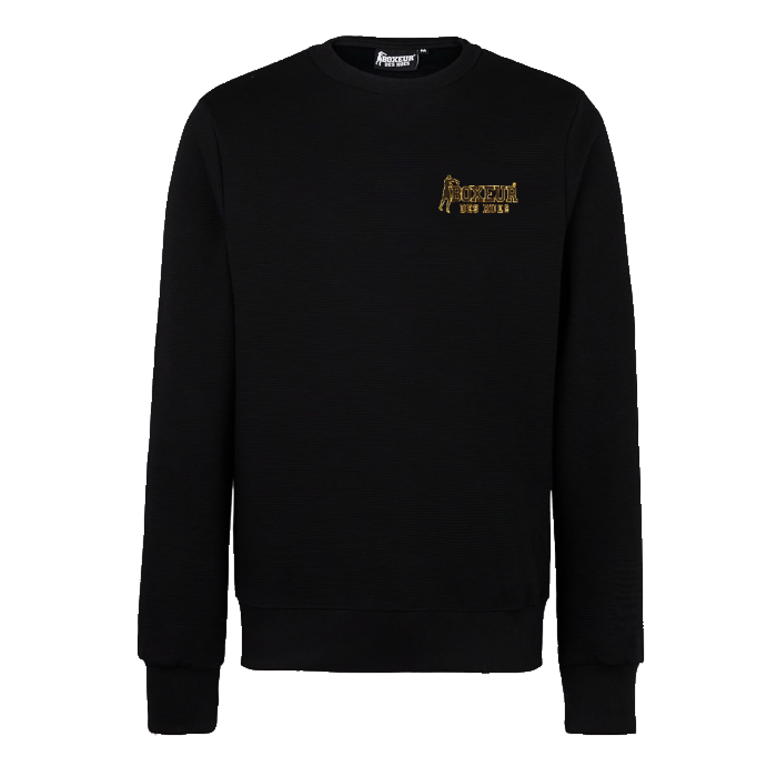 Boxeur Des Rues Mini Logo Gold Crew Uomo