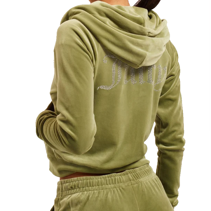 Juicy Couture Madison Full Zip Hoodie Donna