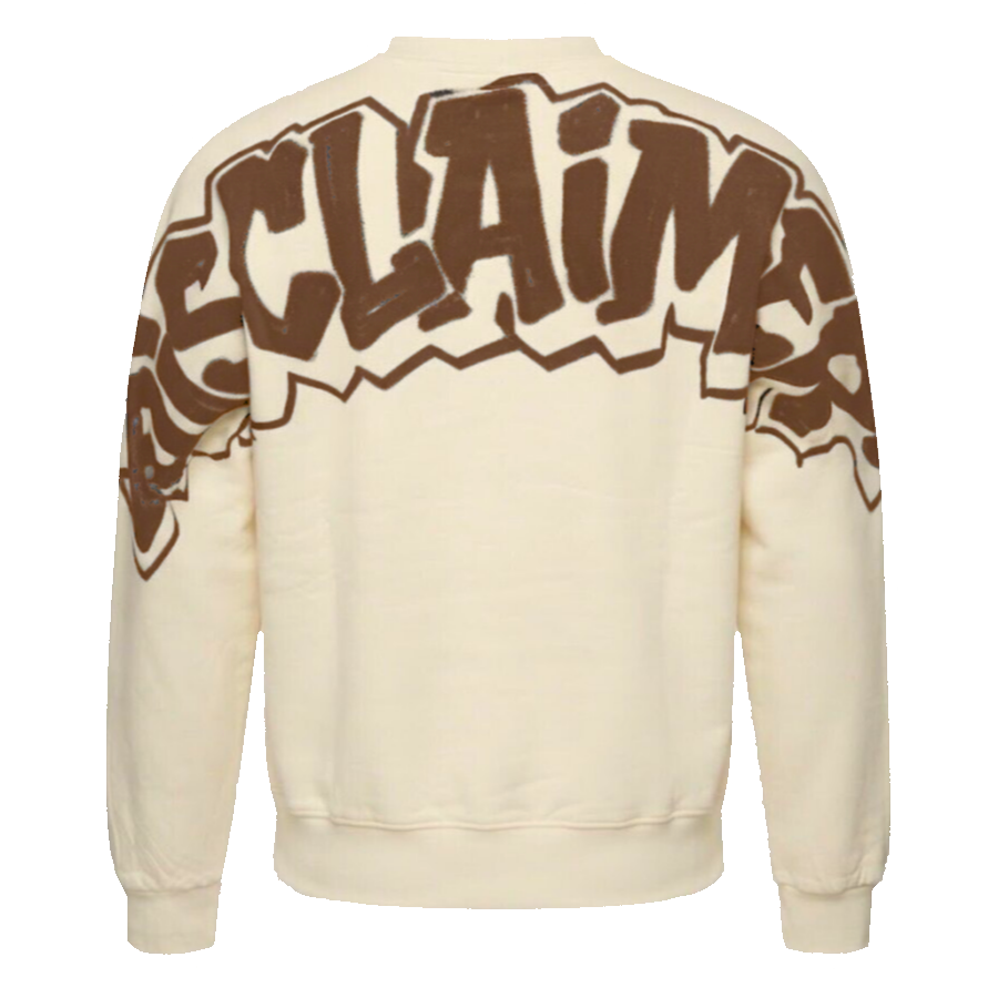 Disclaimer Retro logo Crew Uomo