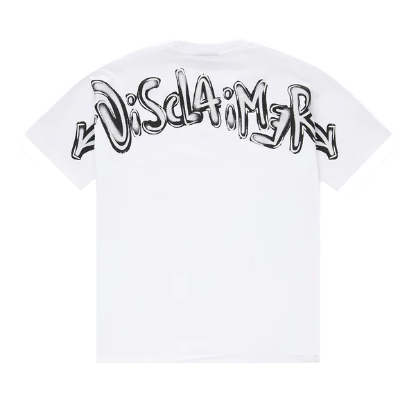 Disclaimer Spray Series Retro Logo T-Shirt Uomo