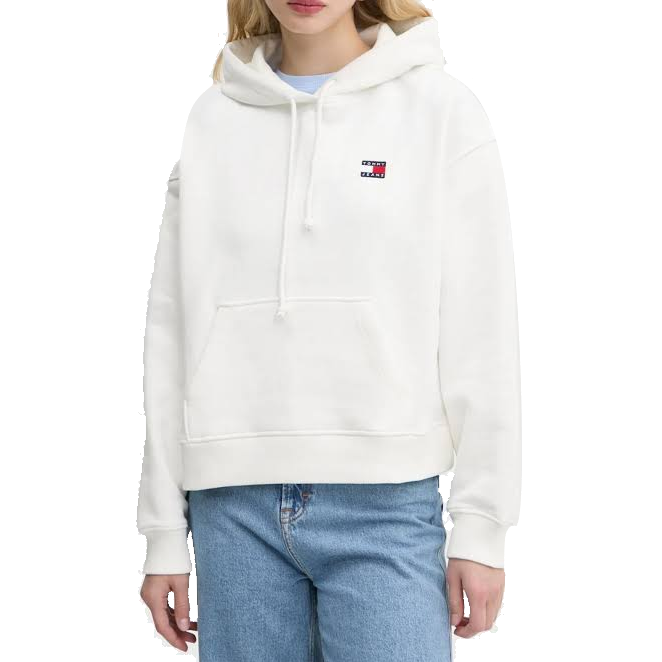 Tommy Jeans Badge Logo Hoodie Donna