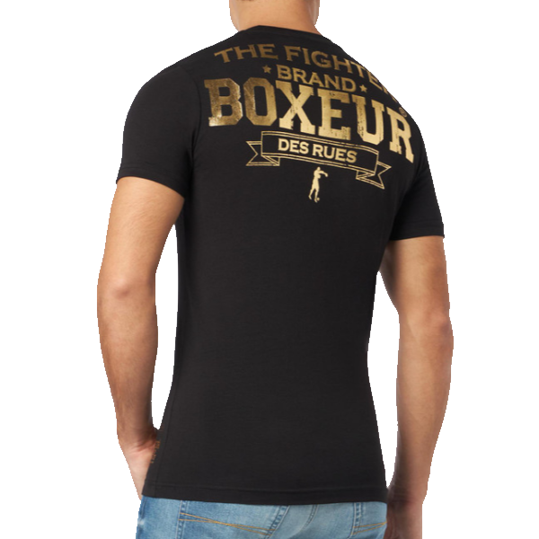 Boxeur Des Rues Gold Series Logo T-Shirt Uomo
