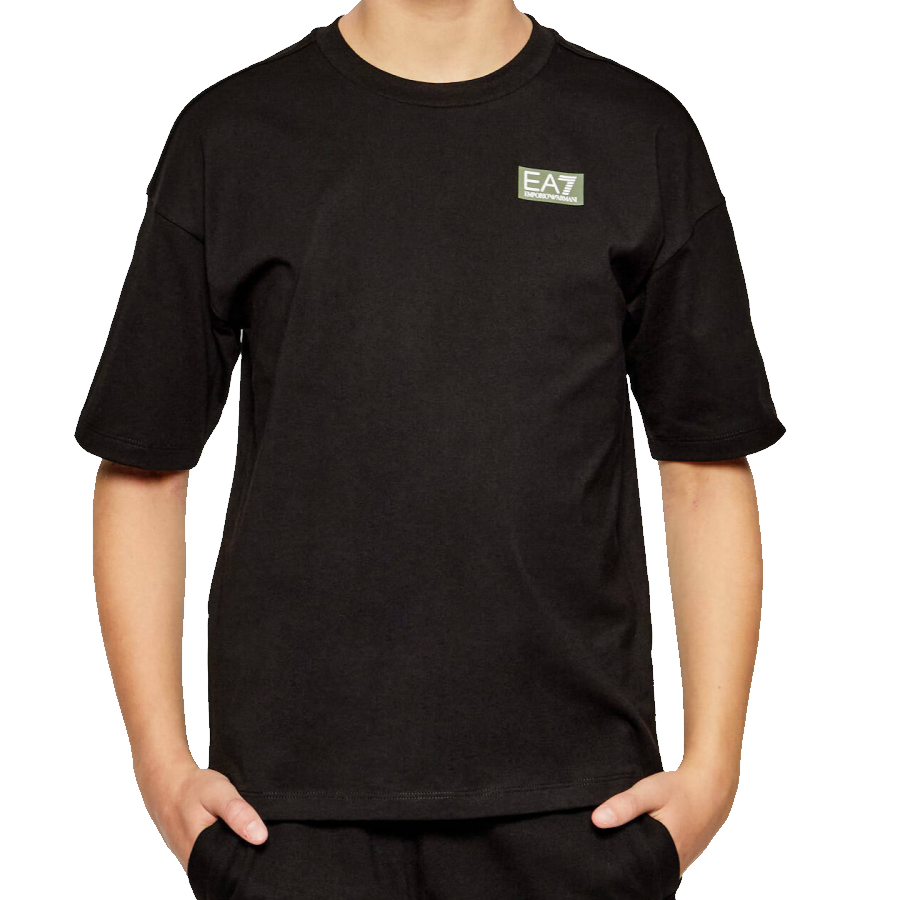 EA7 Training Logo Oversized T-Shirt Junior