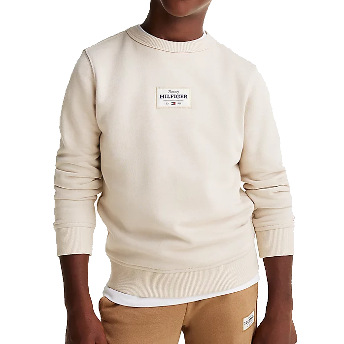 Tommy Jeans Monotype 1985 Label Crew Junior