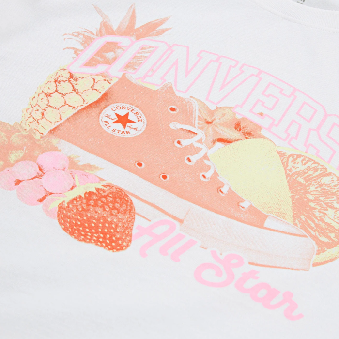 Converse Print Logo T-Shirt Junior