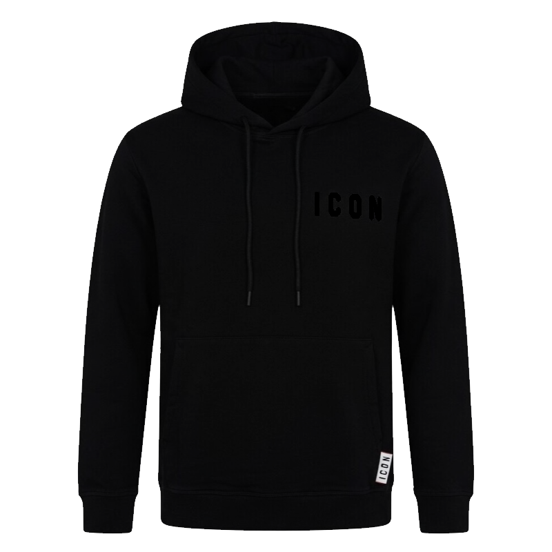 Icon Essential Logo Hoodie Uomo